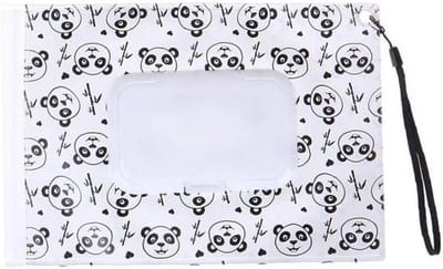Natte Veeg Pouch - Hervulbare Houder - Baby Verzorging - Lichtgewicht Draagbaar - 16.5 x 23.5 cm - Zoals Afgebeeld