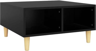 Moderne Salontafel met Opbergvakken 60x60x30 cm Rechthoekig