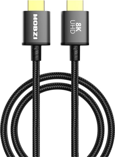 MOBZI HDMI 2.1 Kabel 3 Meter – 8K 60Hz 4K 120Hz – Ultra High Speed – Geschikt voor PS5 Xbox Series X TV Monitor Laptop – 48Gbps – Geen Signaalverlies