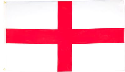 Engelse Vlag 150 x 90 cm - Duurzaam en Kleurecht Polyester met Oogjes