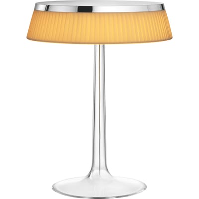 Flos - Bon Jour tafellamp - stof - chroom - zilver