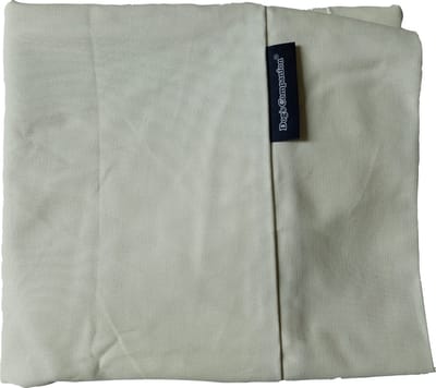 Dog's Companion Hoes Hondenkussen / Hondenbed - S - 70 x 50 cm - White Sand Canvas/Katoen