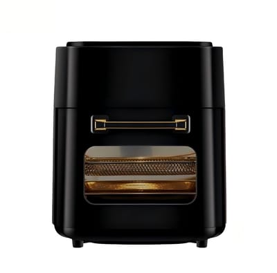 EAFC Airfryer - 11L Grote Capaciteit XXL - PFAS Vrij - programma's - Instelbare temperatuur - 1400 Watt - Tot 6-7 Personen - Zwart