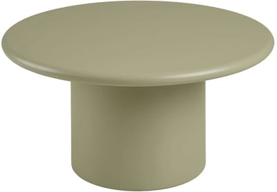 House Nordic Salontafel Nagano - Rond Groen - Ø80x40cm