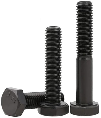 Verzonken bouten - Zeskantschroeven - Meubels Monteren - Koolstofstaal - 140mm - Zilver