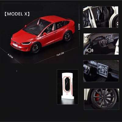 1:24 Model Y 3 S Suv Legering Auto Model Diecasts Metaal Speelgoed Voertuigen Auto Model Simulatie Geluid En Licht Collectie Kinder Cadeaus