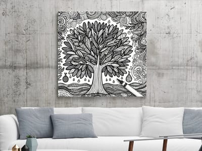 Kunstprint | Wanddecoratie | Forex | 75 × 75 cm