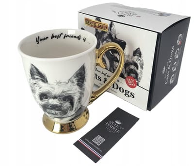 Yorkshire Terriër Mok - Porselein in Cadeauverpakking