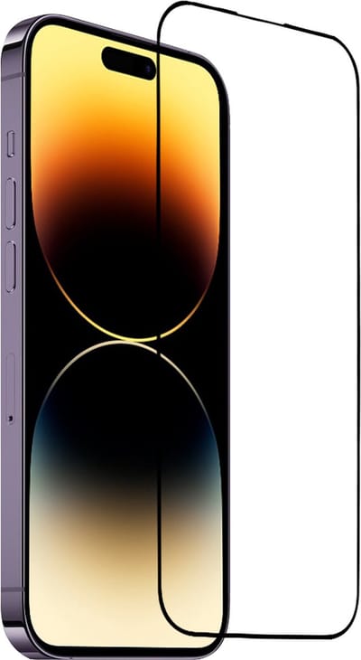 iPhone 14 Pro Screenprotector - gehard beschermglas screen protector iPhone 14 Pro - full cover - Arara