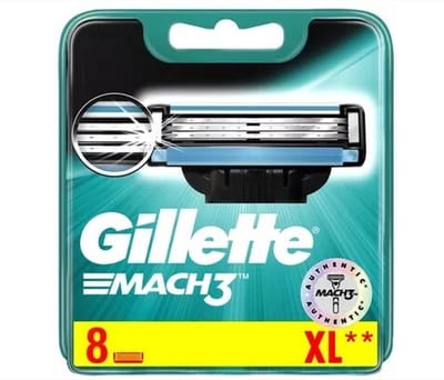 Gillette Mach3 - Scheermesjes/Navulmesjes - 8 Stuks