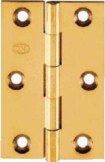 DX Messing Deurscharnier 612 - 60 x 50 mm