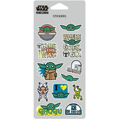 Disney 100 black collection mandalorian - stickers pop up
