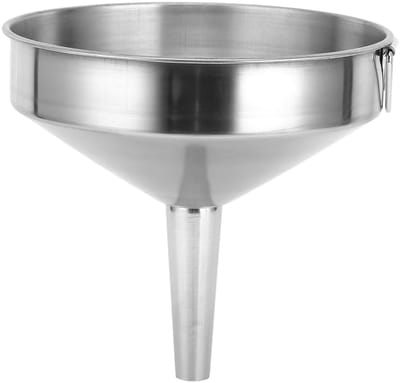 Roestvrijstalen Keukentrechter - 15 cm - Voor Vloeistoffen en Droge Ingrediënten - Duurzaam en Vaatwasserbestendig