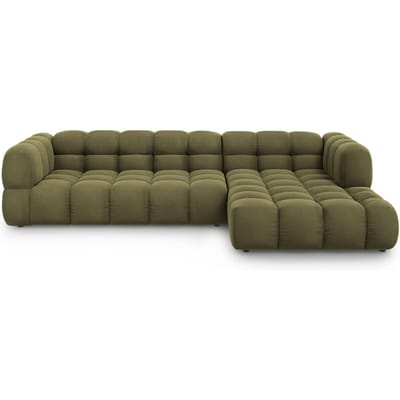 4-zits hoekbank Sky rechts velvet | Cosmopolitan Design