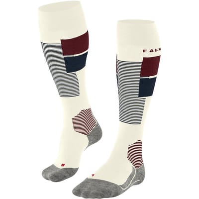 FALKE SK4 Advanced warm dun Wol Functioneel Materiaal skisokken dames wit - maat 37-38