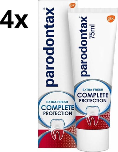 Parodontax - Tandpasta - Complete Protection - Extra Fresh - 75ml x 4