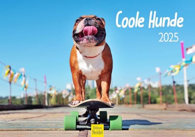 Wandkalender Honden 2025 - DIN A3 - Leuke Honden & Puppies met Grappige Spreuken