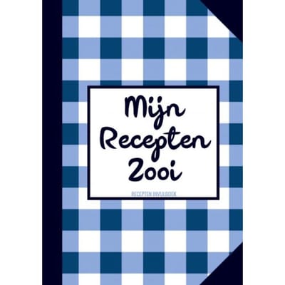 Originele Cadeaus Voor Vrouwen En Mannen - Recepten Invulboek / Receptenboek - "mijn Recepten - Originele Cadeaus