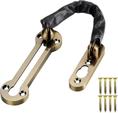 Deurketting Beveiliging - Ketting Deurslot - Extra Veiligheid - Roestvrij Staal - 165mm Lengte - Zilverkleurig