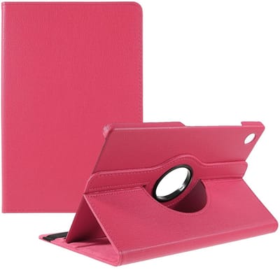 Coverup Tablethoes geschikt voor Samsung Galaxy Tab A11 Plus Hoesje - 360° Rotating Book Case - Pink