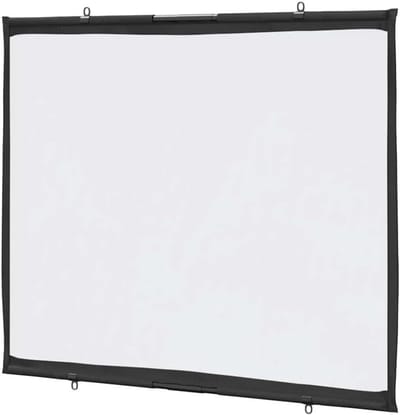 Projectiescherm Handmatig - Wanddisplay - Film Kijken - Mat Wit - 50 Inch - Wit