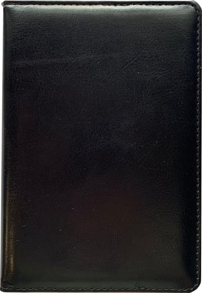 Zwarte Paspoortthouder - Beschermhoes - Cover - Mapje - 10x15 cm