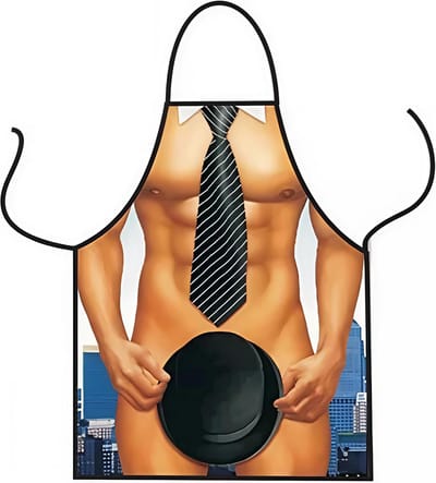 Grappig kookschort en barbecueschort voor heren - 73x57 cm