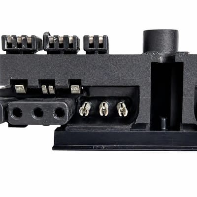 Controller Poort Reparatie Onderdelen Geschikt voor Sony PlayStation 2 – Vervangingsstukken voor PS2 Controller Ingang – Set van 6 voor 2 Poorten – Zwart