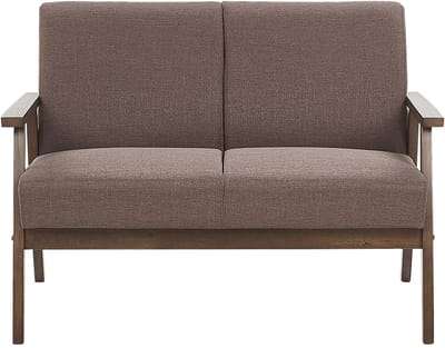 ASNES - Tweezitsbank - Bruin - Polyester
