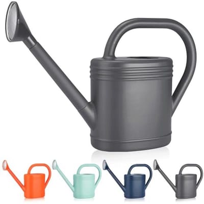 Gieter 1 Gallon voor Kamerplanten en Tuin, Moderne Gieter met Lange Uitloop en Sprinkler Hoofd