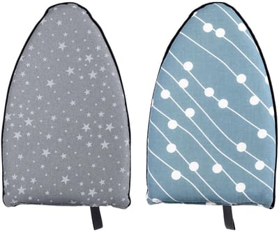 Dailygoods- Stoomhandschoen Hittebestendig - Kledingstomerhandschoen - 2 Stuks - Katoenen Doek - Praktisch - 25x15x3cm - Strijkhandschoen