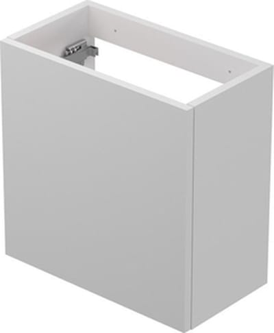 INK Contra/Enter Fonteinonderkast - 40x22x40cm - greeploos - 1 deur - links en rechtsdraaiend - MDF lak wit mat