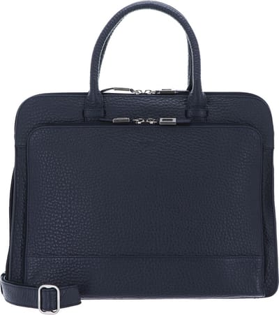 VOi Laptoptas Schoudertas met laptopvak Hirsch Danielle Crossover Bag Blue Donkerblauw