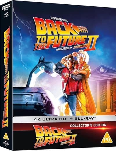 Back to the Future 2 - Limited Collector's Steelbook - 4K Ultra HD + Blu-ray - Import