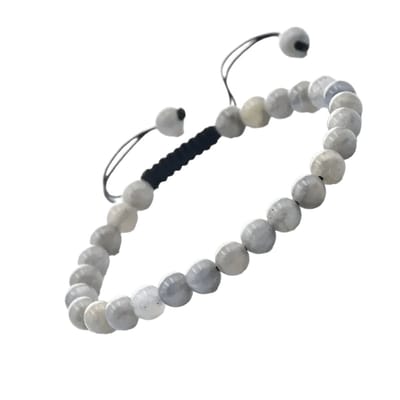 Aramat Jewels | Armbanden | Verstelbare Labradoriet Armband | | | |6mm | Metaal | Volwassenen | Verkleurd niet