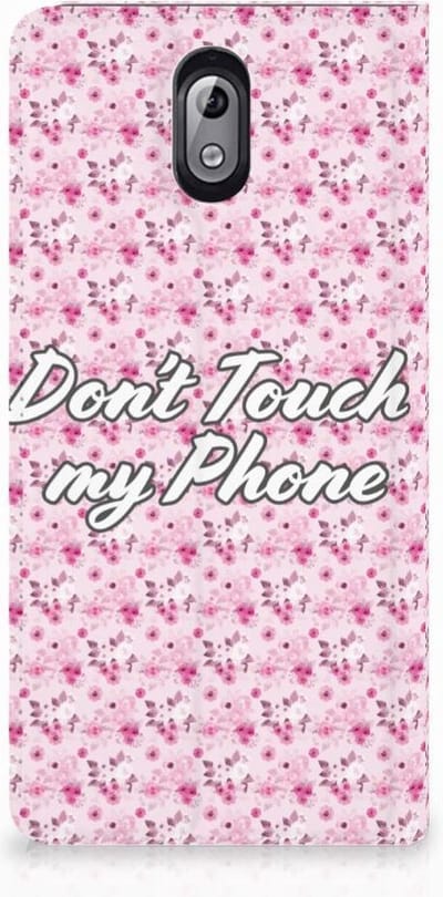 Nokia 3.1 (2018) Design Case Flowers Pink DTMP