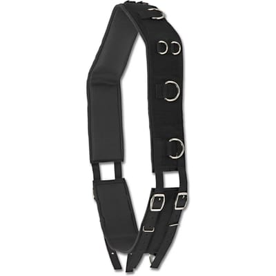 Waldhausen Longeersingel 13 Ringen Nylon Zwart Full