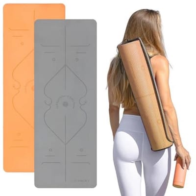Antislip Dikke Yogamat - Extra Groot Fitnessmat voor Yoga en Trainingssessies (183 x 67 x 0,7 cm)