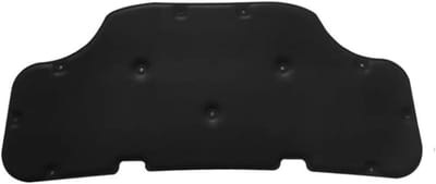 Motor Isolatie Pad - Geluiddempend Katoen - Warmte Dempen - Motorruimte Bescherming - 10x10 mm - Zwart