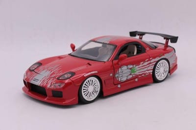Mazda RX-7 - Dom's Fast And the Furious - 1995 Rood 1-24 Jadatoys