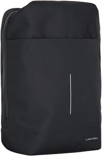 New Rebels Valor Cranston Backpack – Comfortabele Waterafstotende Rugtas – 19L - Zwart