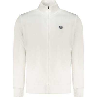 North Sails Witte Katoenen Heren Sweater