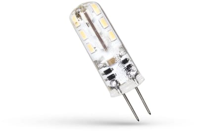 Spectrum LED Insteeklampje G4 1.5W - 12V - 110 Lumen - 6000K Koud wit - Helder daglicht - Energiezuinig