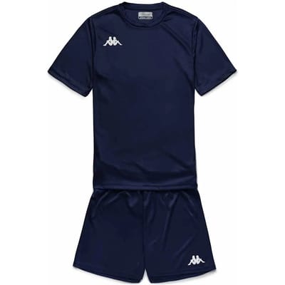 Kappa Gorkit Korte Mouw Set Blauw 8 Years Kinderen
