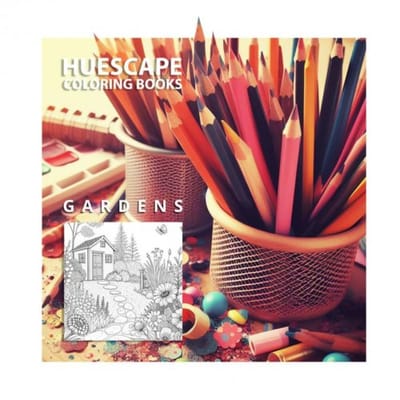 Huescape Kleurboek Voor Volwassenen - Bloementuinen - Scarlett Kimberley