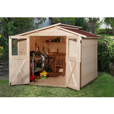 Weka Tuinhuis 323 - Onbehandeld - 254x194cm
