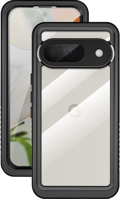 Redpepper, Volledig omhulsel voor Google Pixel 9 Waterdicht IP68 Schokbestendig, Transparant