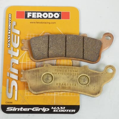 Plaquette de frein Ferodo pour Scooter Honda 150 Pantheon 2003 à 2005 KF06A / AV Neuf