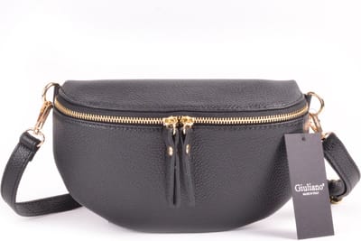 Giuliano heuptas Julia - Zwart - Dames - Made in Italy