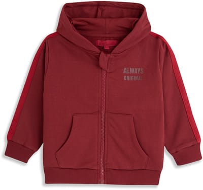 4PRESIDENT Sweater jongens - Red - Maat 74 - Jongens trui